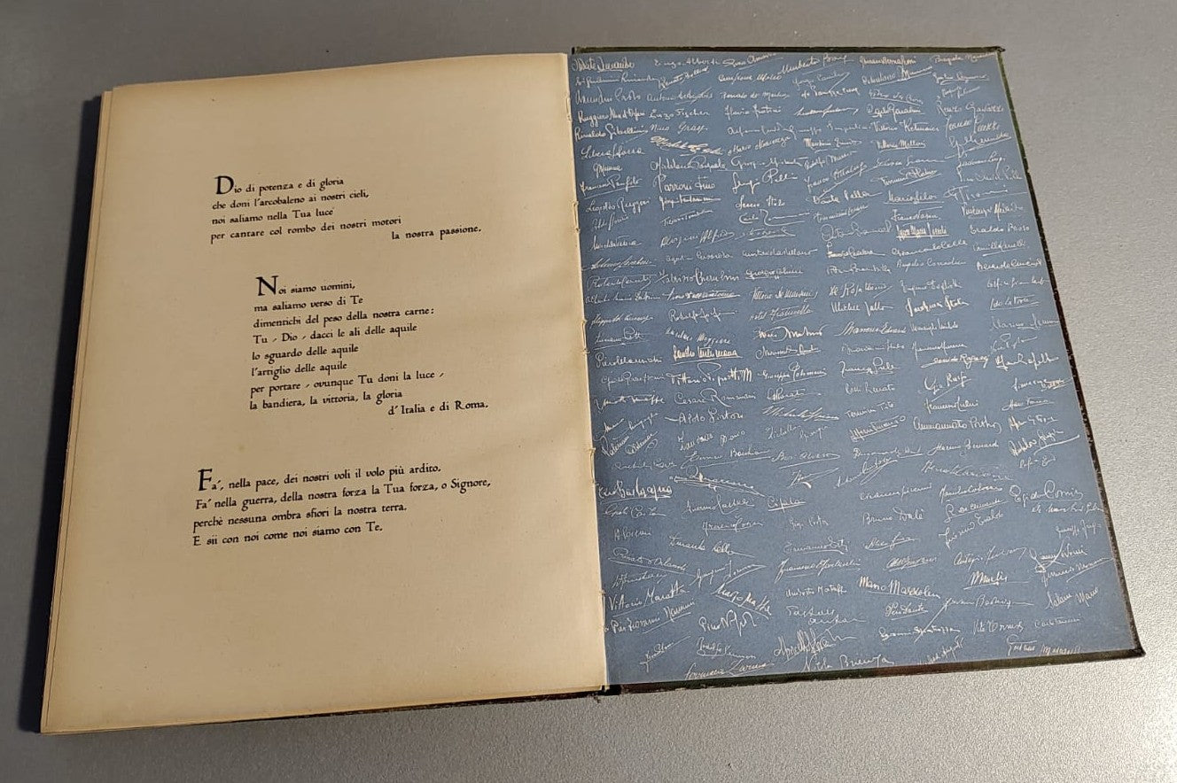 Annuale Allievi Piloti Regia Aeronautica – “Turbine MAK TT 100” (1938–1941) – Esemplare numerato