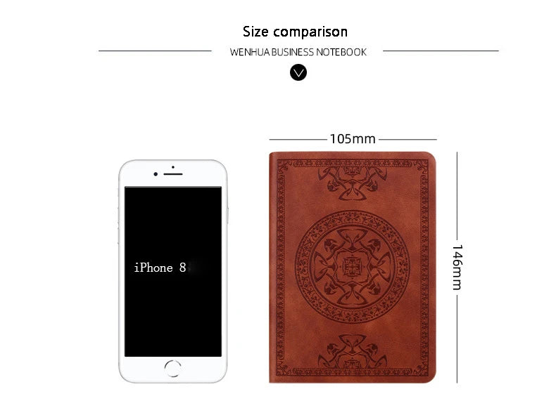 Taccuino Vintage in Similpelle – Eleganza Classica per le Tue Idee