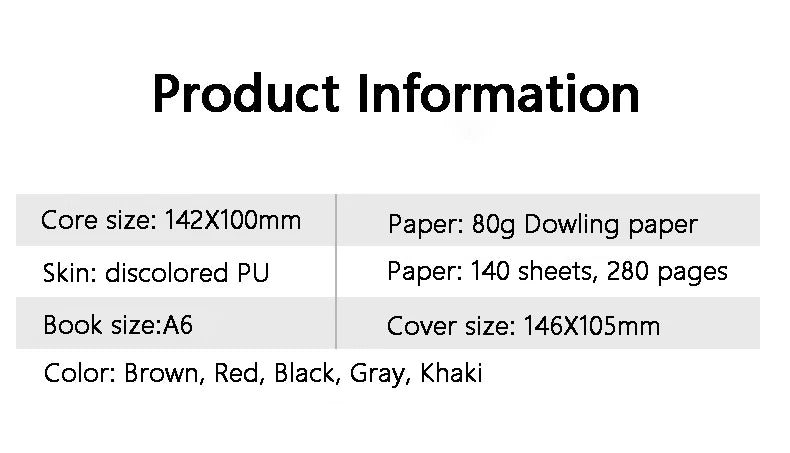 Taccuino Vintage in Similpelle – Eleganza Classica per le Tue Idee